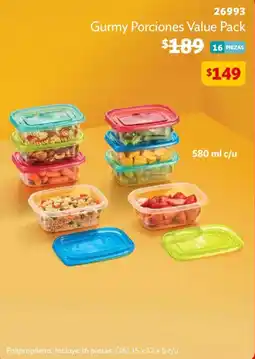 BetterWare Gurmy Porciones Value Pack oferta