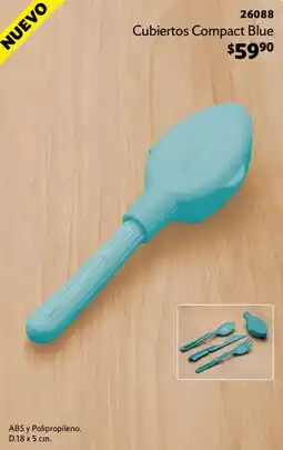 BetterWare Cubiertos Compact Blue oferta