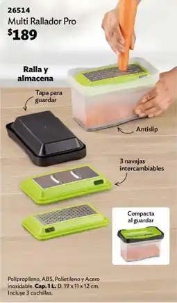 BetterWare Multi Rallador Pro oferta