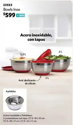 BetterWare Bowls Inox oferta