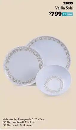 BetterWare Vajilla Solé oferta