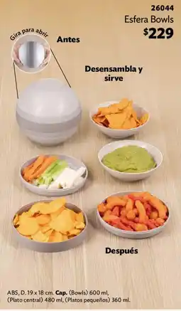 BetterWare Esfera Bowls oferta