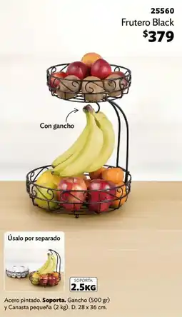 BetterWare Frutero Black oferta