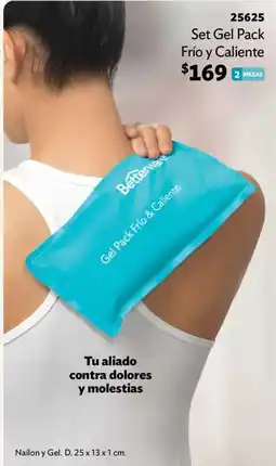 BetterWare Betterware Set Gel Pack Frío y Caliente oferta