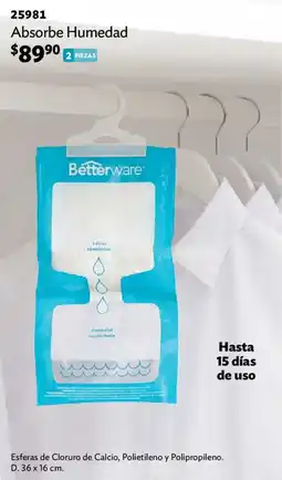 BetterWare Betterware Absorbe Humedad oferta