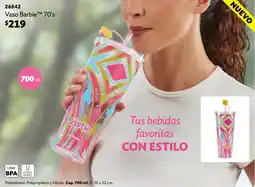 BetterWare Barbie Vaso 70's oferta