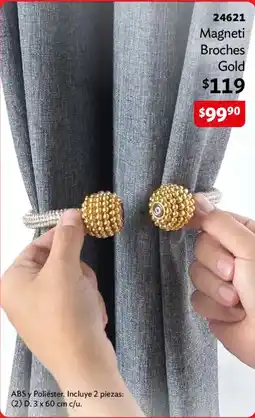 BetterWare Magnetici Broches Gold oferta