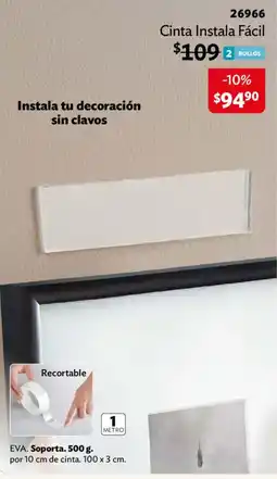 BetterWare Cinta Instala Fácil oferta