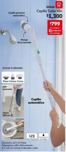 BetterWare Cepillo Turbo Klin oferta