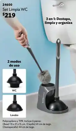 BetterWare Betterware Set Limpia WC oferta