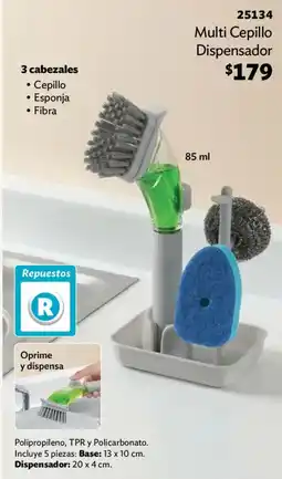 BetterWare Multi Cepillo Dispensador oferta