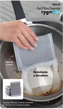 BetterWare Set Fibra Esponja oferta