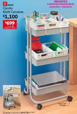 BetterWare Carrito Multi Canastas oferta