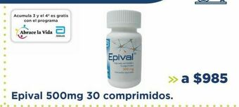 Farmacia San Pablo Medicamentos epival 250 mg 30 comprimidos oferta