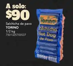 City Club Torino salsicha de pavo oferta