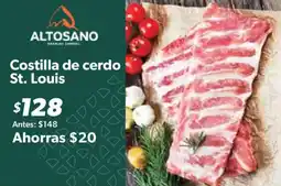Sam's Club St. Louis costilla de cerdo oferta