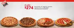 City Club Pizza Familiar 18" oferta