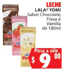 Casa Ley LALA YOMI Sabor Chocolate, Fresa ó Vainilla oferta