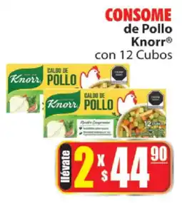 Casa Ley Knorr consome de pollo oferta