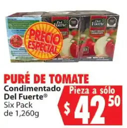 Casa Ley Del Fuerte puré de tomate condimentado oferta
