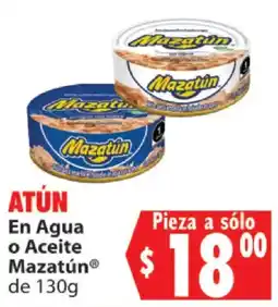 Casa Ley Mazatún Atún En Agua o Aceite oferta