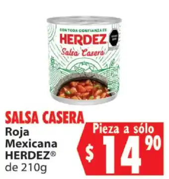 Casa Ley Herdez Salsa Casera Roja Mexicana oferta