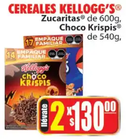 Casa Ley Cereales Kellogg's Zucaritas Choco Krispis oferta