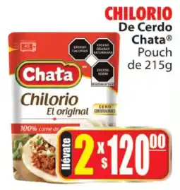 Casa Ley Chata Chilorio El original oferta