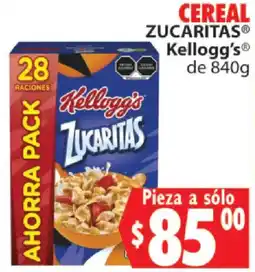 Casa Ley Kellogg's Zucaritas oferta