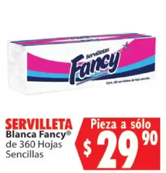 Casa Ley Fancy Servilleta Blanca oferta
