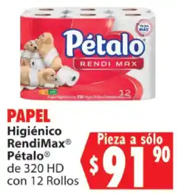 Casa Ley Pétalo RendiMax oferta