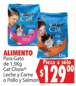 Casa Ley Cat Chow Leche y Carne o Pollo y Salmon oferta