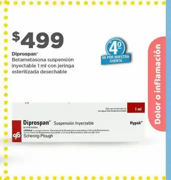 Bodega Aurrerá Medicamentos diprospan oferta