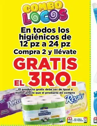 HEB Papel higiénico oferta