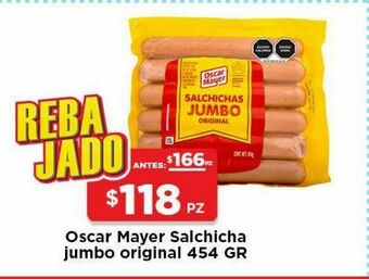 Oscar mayer salchicha big juicy original 454 gr