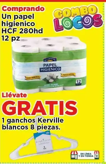 HEB Papel higiénico hcf oferta