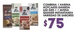 Alsuper Quaker Hotcakes Gamesa Avena Instantanea oferta