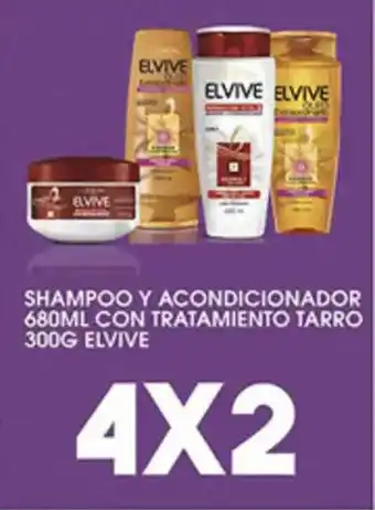 Alsuper Elvive shampoo y acondicionador oferta