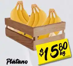 Soriana Mercado Plátano oferta