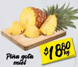 Soriana Mercado Piña gota miel oferta