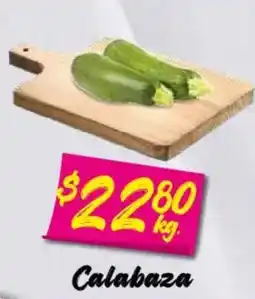 Soriana Mercado Calabaza oferta