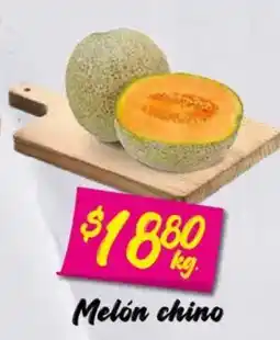 Soriana Mercado Melón chino oferta