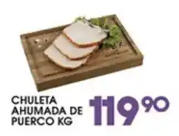 Alsuper Chuleta Ahumada de Puerco oferta
