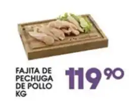 Alsuper Fajita de pechuga de pollo oferta