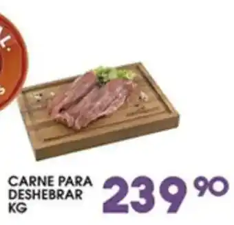 Alsuper carne para deshebrar oferta