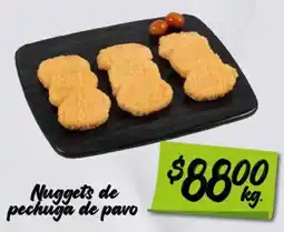 Soriana Mercado Nuggets de pechuga de pavo oferta