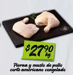 Soriana Mercado Pierna y muslo de pollo oferta