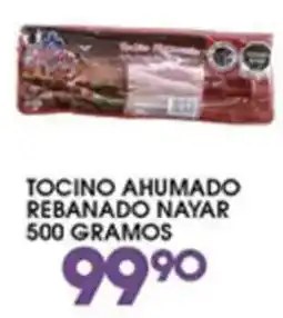 Alsuper Tocino Ahumado Rebanado Nayar oferta