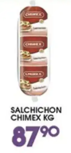 Alsuper Chimex salchichon oferta