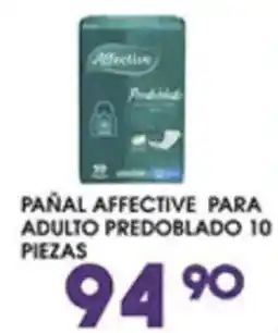 Alsuper Pañal affective para adulto predoblado oferta